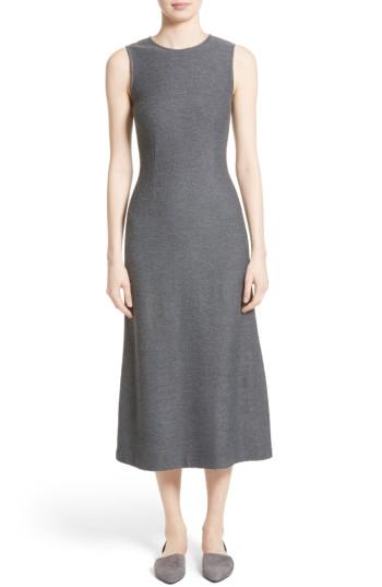 Women's St. John Collection Clair Knit A-line Midi Dress