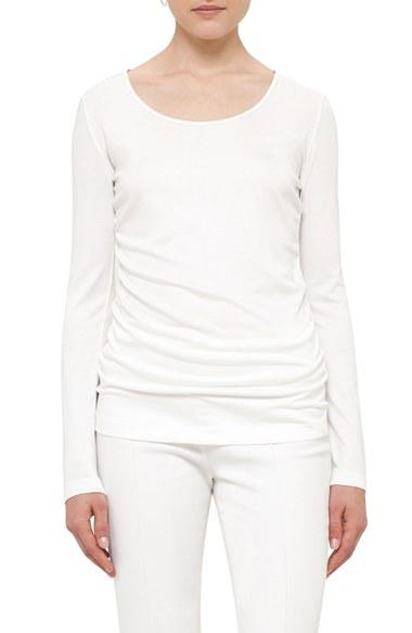 Women's Akris Punto Ruched Jersey Top
