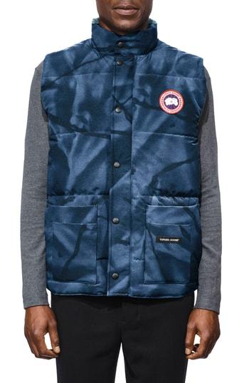 Men's Canada Goose Freestyle Fit Down Vest, Size X-small - Blue