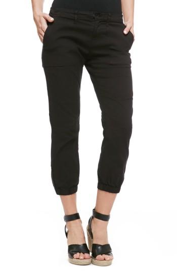 Petite Women's Sanctuary 'peace Trooper' Crop Cargo Pants P - Black