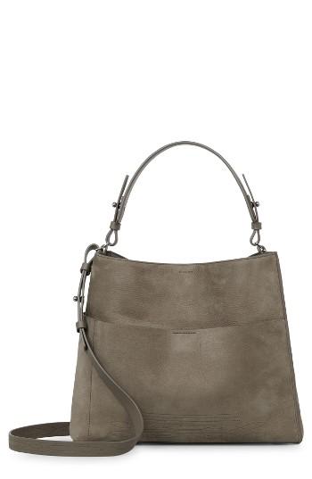Allsaints Cooper East/west Calfskin Leather Tote -