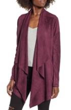 Women's Blanknyc Cloud Nine Drape Jacket, Size - Black