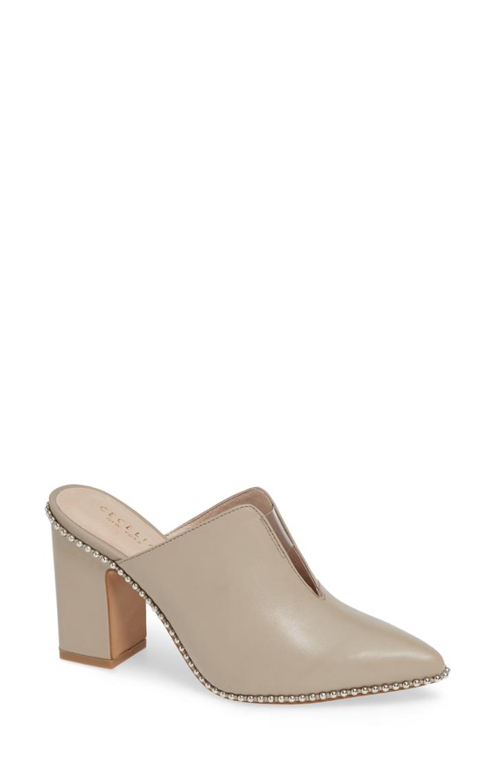 Women's Cecelia New York Roper Mule .5 M - Grey