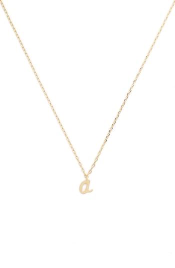 Women's Kate Spade One In A Million Initial Pendant Necklace
