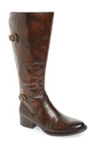 Women's B?rn Gibb Knee High Riding Boot Wide Calf M - Brown