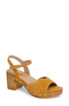 Women's Topshop Valentine Sweetheart Platform Sandal .5us / 38eu - Yellow