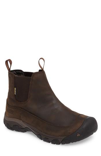 Men's Keen Anchorage Ii Waterproof Chelsea Boot .5 M - Brown