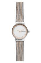 Men's Skagen Freja Crystal Accent Mesh Strap Watch, 26mm