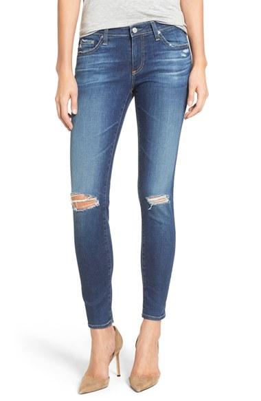 Women's Ag 'the Legging' Ankle Jeans - Blue