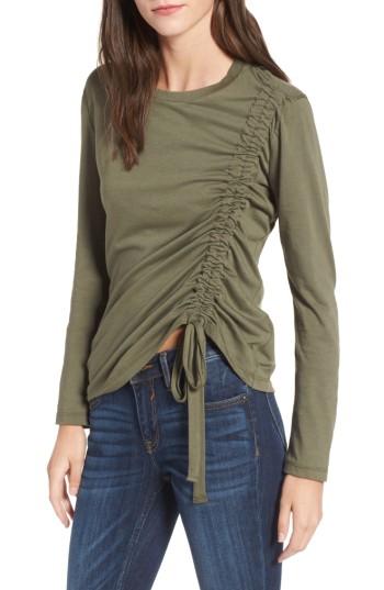 Women's Lush Cinch Side Tee - Green