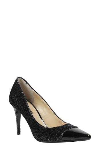 Women's J. Renee Marvela Cap Toe Pump B - Black