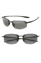 Men's Maui Jim 'ho'okipa - Polarizedplus2' Reader Sunglasses - Black / Grey