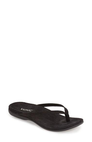 Women's Vionic 'corfu' Sandal M - Black