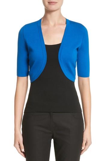 Women's Michael Kors Merino Wool Shrug - Blue
