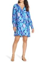 Women's Lilly Pulitzer Brynle Shift Dress, Size - Blue