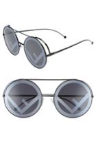 Women's Fendi Run Away 63mm Round Sunglasses -