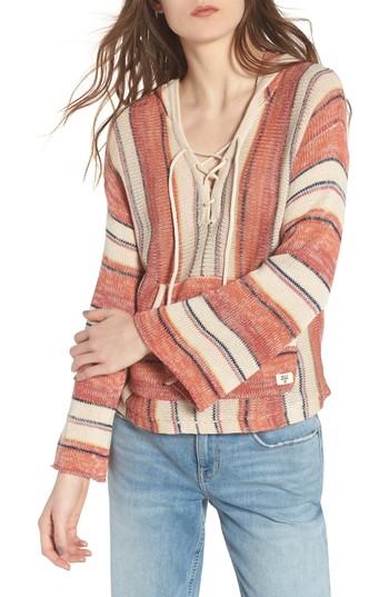 Women's Billabong Baja Beach 2 Hoodie - Ivory