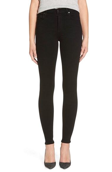 Women's Citizens Of Humanity Rocket High Waist Skinny Jeans - Black