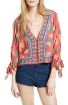Women's Free People Freshly Squeezed Top - Red