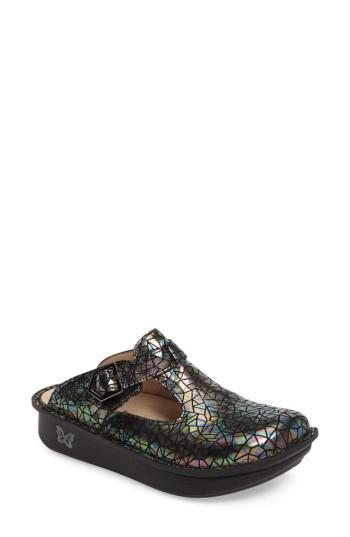 Women's Alegria 'classic' Clog -5.5us / 35eu - Green