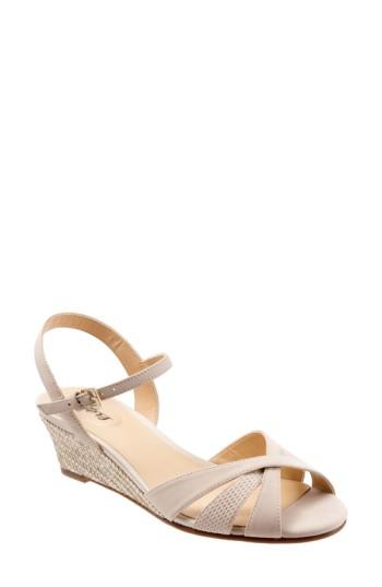 Women's Trotters 'mickey' Wedge Sandal W - Brown