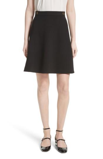 Women's Kate Spade New York Crepe Military Skirt