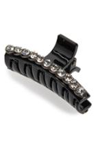 Cara Embellished Jaw Clip, Size - Black