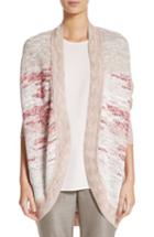 Women's St. John Collection Ombre Textured Jacquard Knit Cardigan