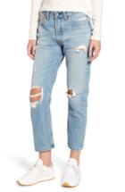 Women's Levi's 501 Ripped High Waist Crop Jeans