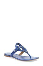 Women's Tory Burch 'miller' Flip Flop M - Blue