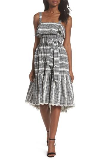 Women's Adelyn Rae Belle Midi Dress - Black
