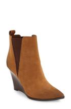 Women's Linea Paolo Lexi Wedge Chelsea Boot M - Brown