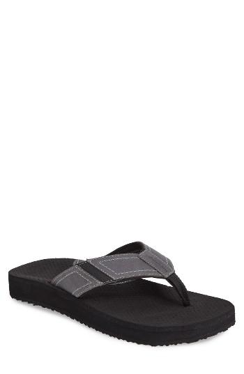 Men's Dunham Carter Flip Flop D - Grey