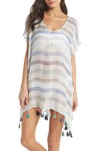 Women's Surf Gypsy Stripe Tassel Cover-up Tunic