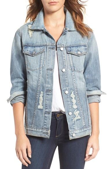 Women's Rails 'knox' Distressed Denim Jacket