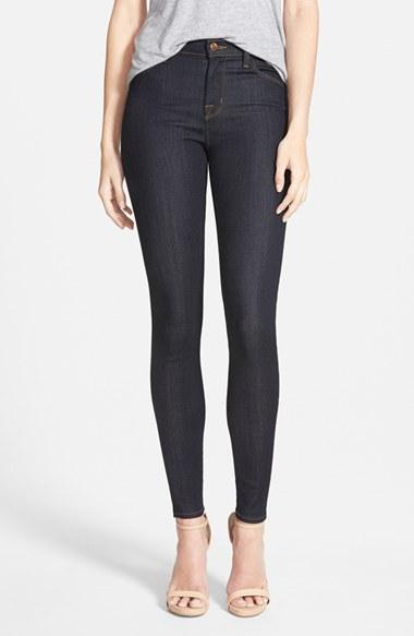 Women's J Brand Maria High Waist Skinny Jeans - Blue