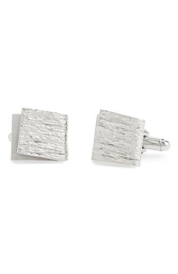 Men's Lanvin Ripple Cuff Links
