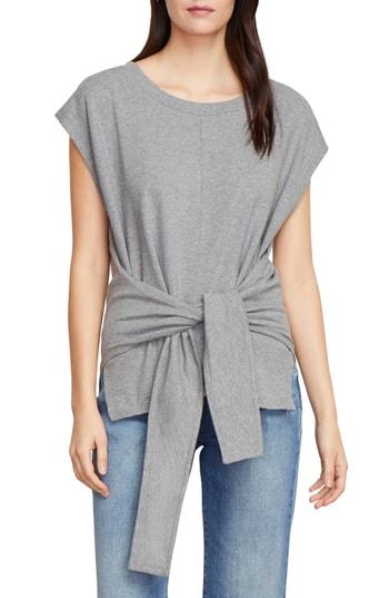 Women's Habitual Mariana Tie Front Top - Grey