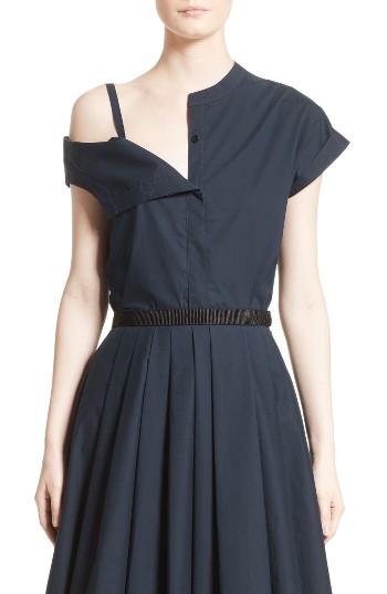 Women's Jason Wu Asymmetrical Cold Shoulder Top