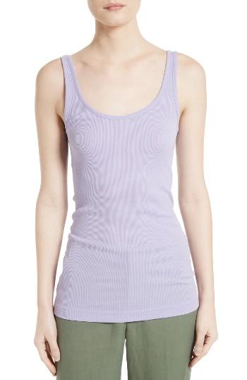 Women's Vince Pima Cotton & Modal Tank - Green