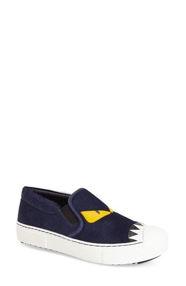 Women's Fendi Monster Sneaker