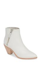 Women's Frye Lila Pointy Toe Bootie M - White