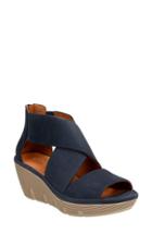 Women's Clarks Clarene Glamor Wedge Sandal M - Blue
