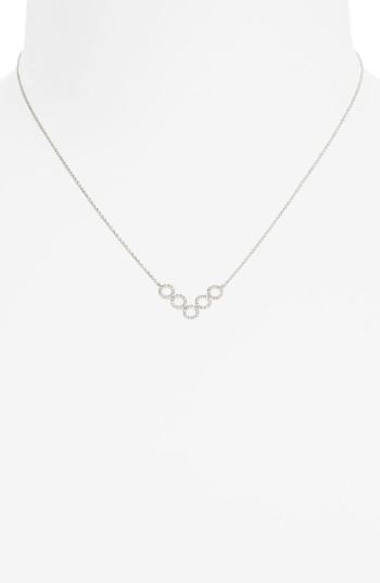 Women's Bony Levy Geometric Circle Pendant Necklace