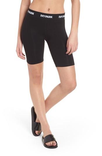 Women's Ivy Park Festival Bicycle Shorts - Black