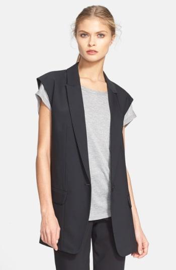 Women's Tibi 'simone' Pleated Vest