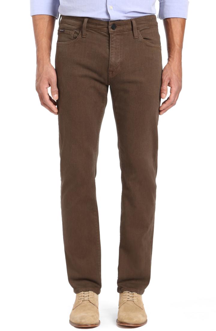 Men's 34 Heritage Cool Slim Straight Leg Twill Pants X 32 - Beige