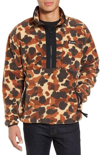 Men's Columbia Csc Originals Half Zip Fleece Pullover
