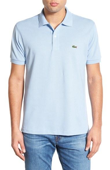 Men's Lacoste 'l1212' Pique Polo - Blue