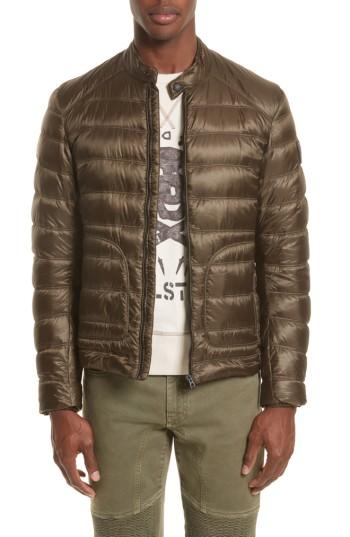 Men's Belstaff Halewood Quilted Down Jacket Eu - Green